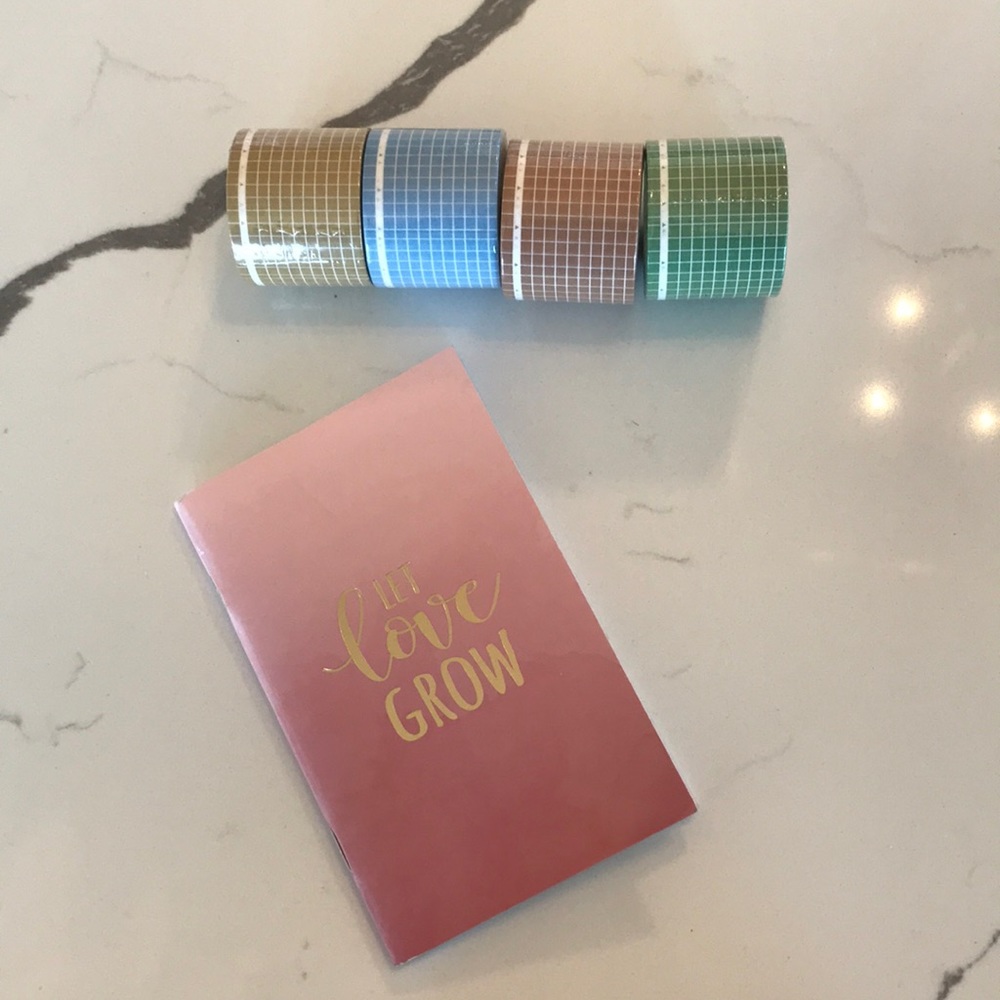Washi Tape & Small Pink Planner